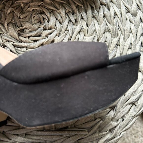 Madden Girl Women’s Black Chunky Platform Wedge Heels with Black Strap Size 7.5 - Picture 3 of 13